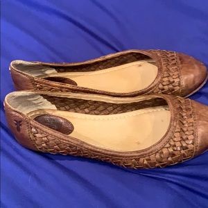 Frye flats size 8